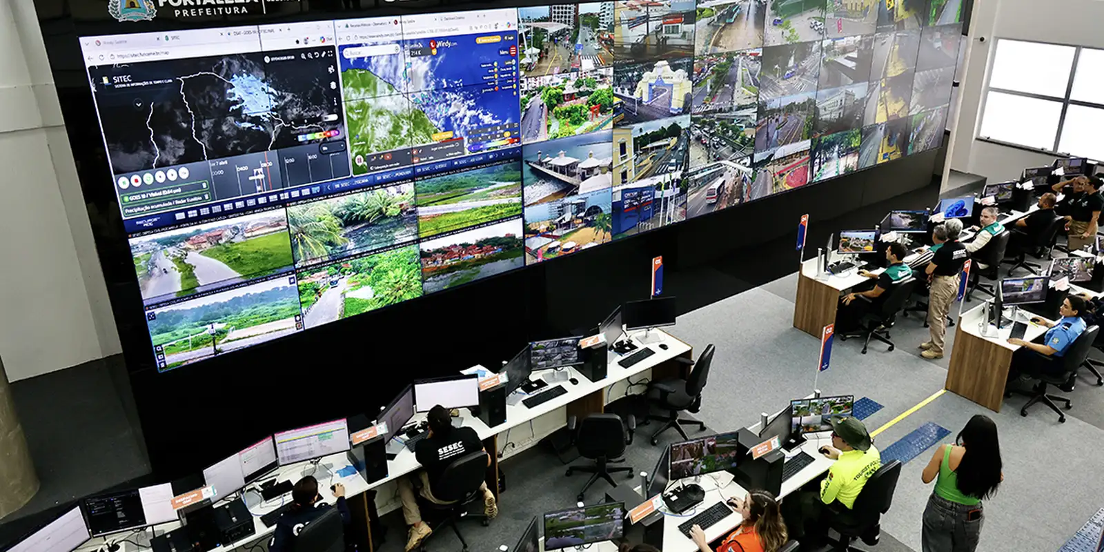 Videomonitoramento em Fortaleza auxilia na redução da violência