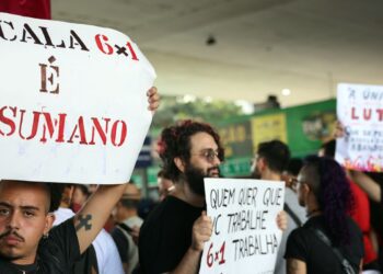 Fim da escala 6×1 é principal bandeira nos atos do 1° de Maio no país