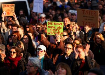 Protestos na Alemanha apoiam atriz vítima de ‘deepfake’