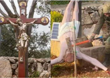 Israel substitui estátua de Cristo vandalizada e pune soldado