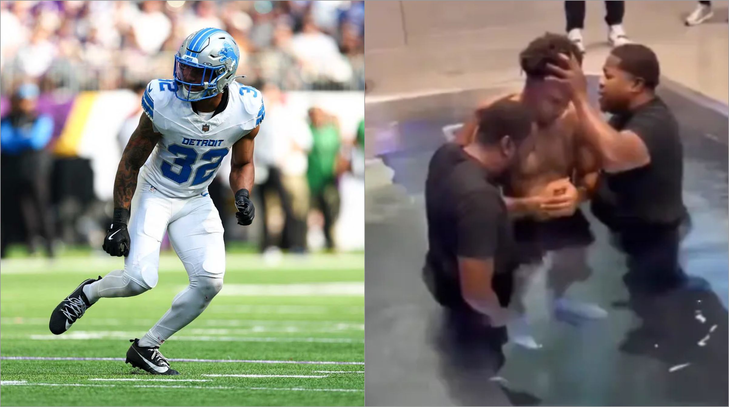 Jogador da NFL testemunha seu batismo: ‘Precisava ser salvo’