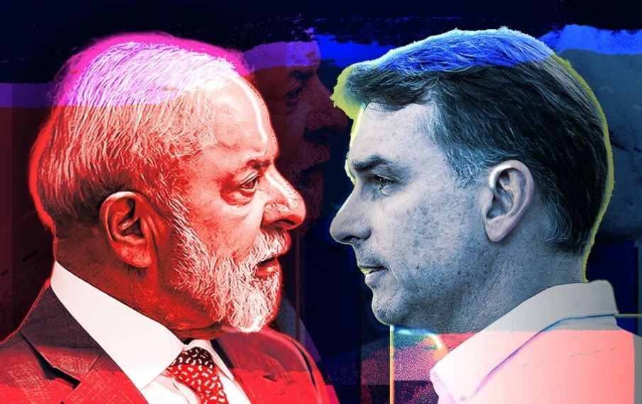 em SP e RJ Flávio aparece à frente de Lula no 1° turno