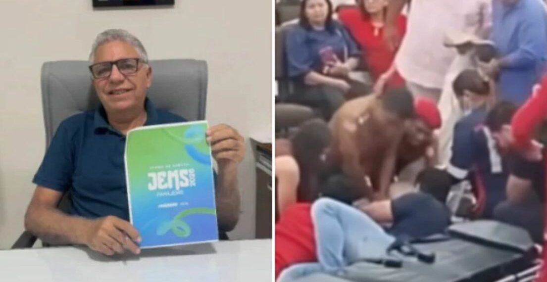 Prefeito sofre infarto durante evento em igreja e morre no local