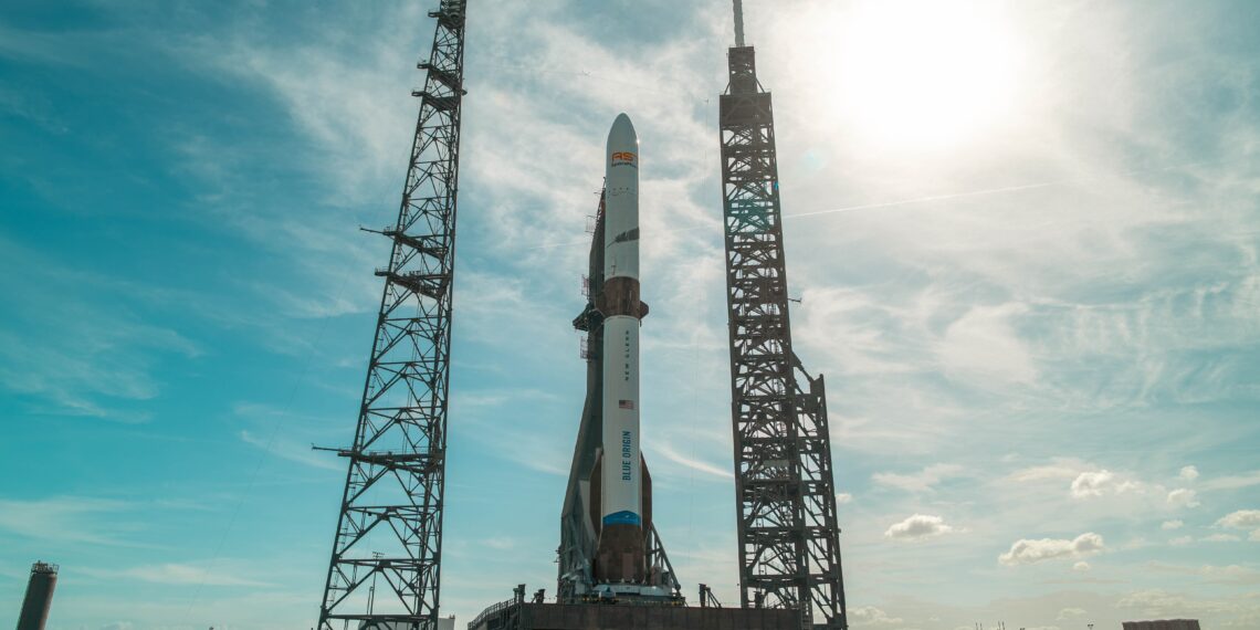 Blue Origin reutiliza propulsor do foguete New Glenn