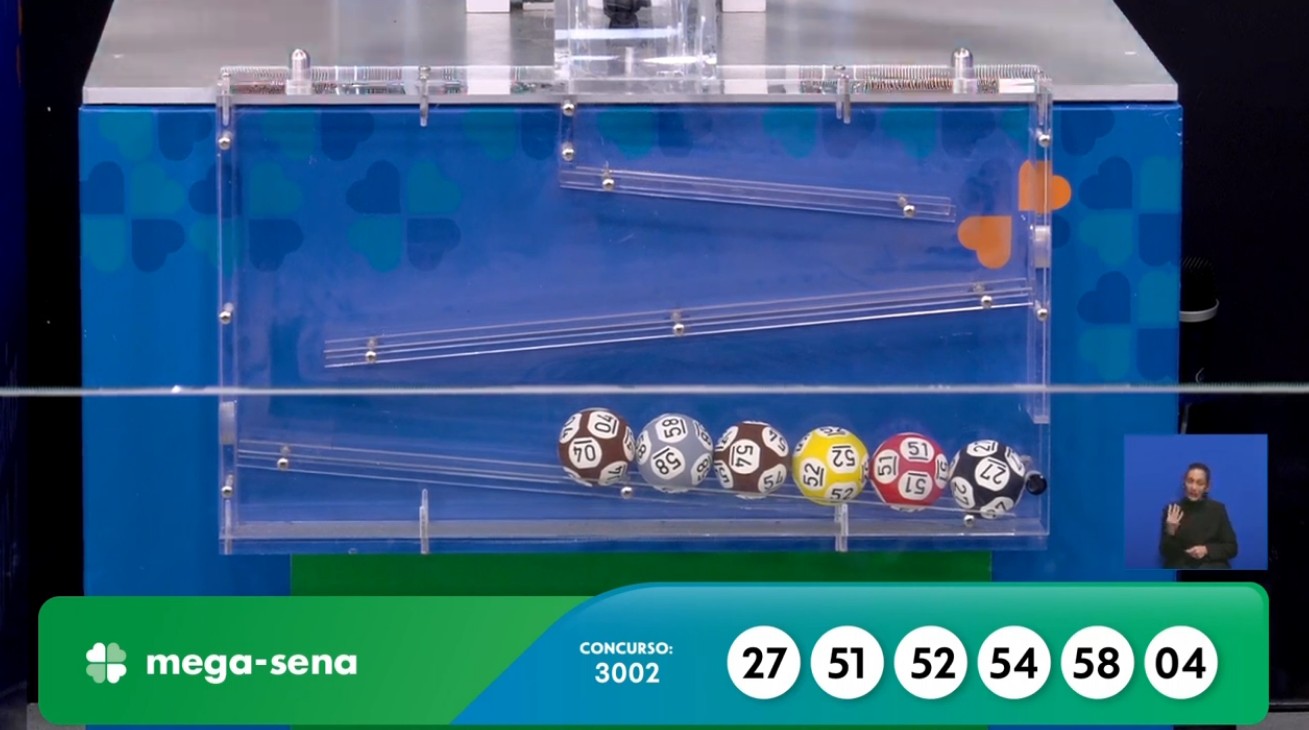 Mega-Sena, concurso 3.002: resultado