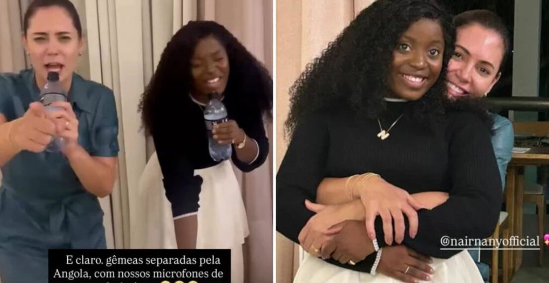 Michelle canta ‘500 Graus’ ao lado de Nair Nany e amigos