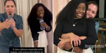Michelle canta ‘500 Graus’ ao lado de Nair Nany e amigos