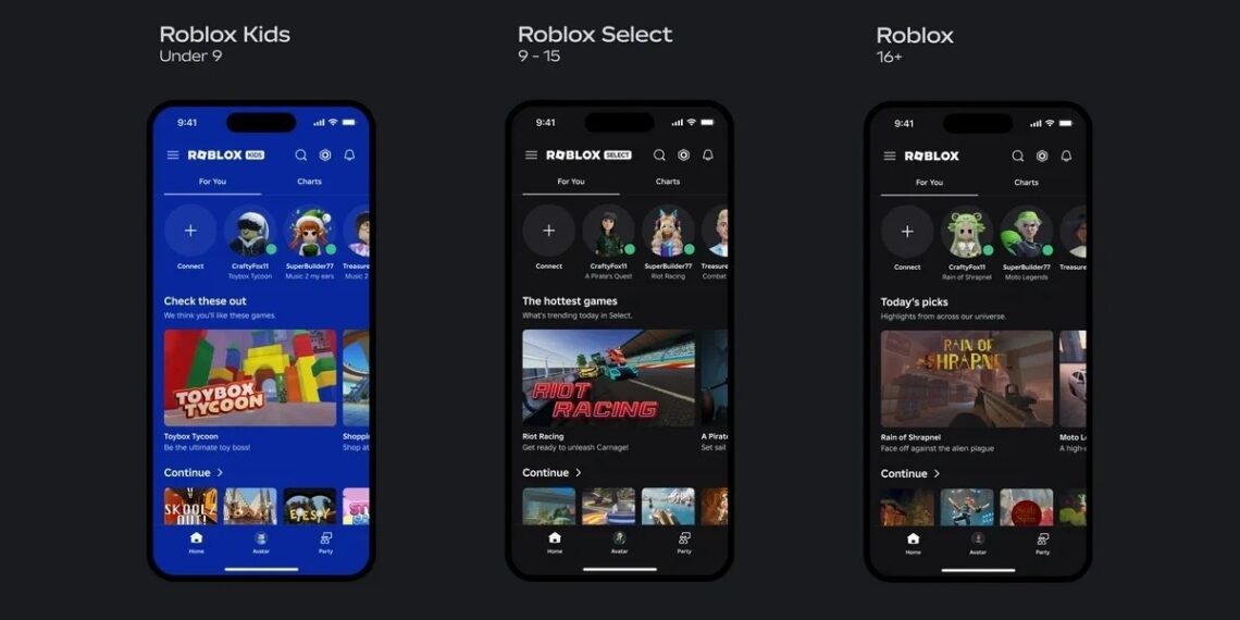 Roblox vai exigir que crianças e adolescentes usem versões com jogos adequados às suas idades