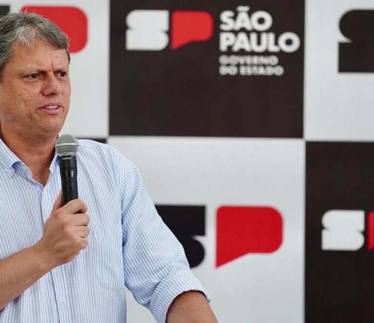 Tarcísio crítica ‘coação’ de Moraes com inquérito contra Flávio