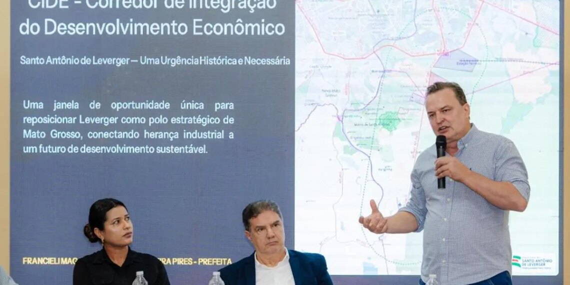 Max garante emenda no orçamento anual para criar o Distrito Industrial em Santo Antônio de Leverger