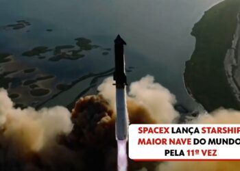 SpaceX tenta 12º voo da Starship, maior nave do mundo, nesta quinta