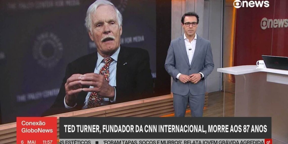 'Um dos maiores de todos os tempos': Trump lamenta morte do fundador da CNN