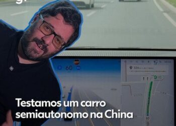 Carro semiautônomo chinês: g1 testa sistema que lê semáforos e placas