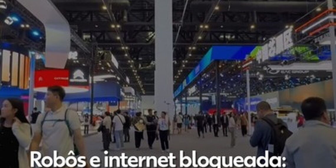 Robôs, lives e internet bloqueada: os bastidores da cobertura do g1 no Salão de Pequim