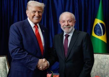Comércio e crime organizado serão temas da reunião entre Lula e Trump