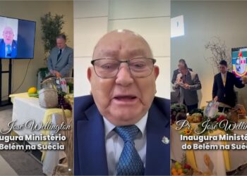 AD Belém inaugura igreja na Suécia e emociona José Wellington