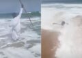Pastor tenta imitar Moisés para abrir o mar e quase se afoga