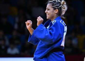 Sarah Souza é bronze em 1º dia do Grand Slam de judô no Cazaquistão