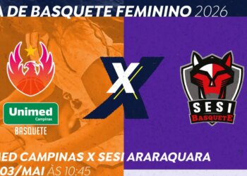 TV Brasil transmite Unimed Campinas e Sesi Araraquara neste domingo