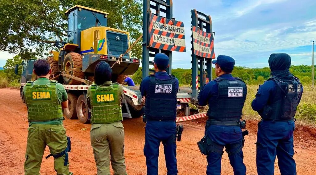 Sema e PM aplicam cerca de R$ 1,5 milhão em multas durante operação contra ilícitos ambientais