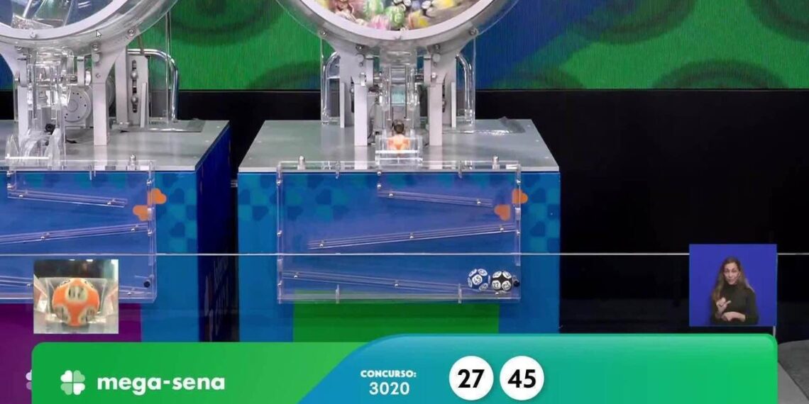 Mega-Sena, concurso 3020: confira os números sorteados
