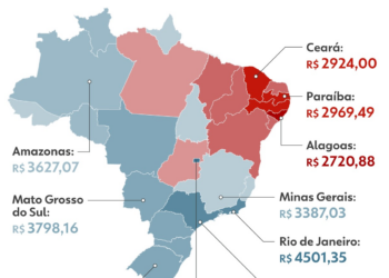 Quem paga mais no Brasil? Veja o salário médio no seu estado