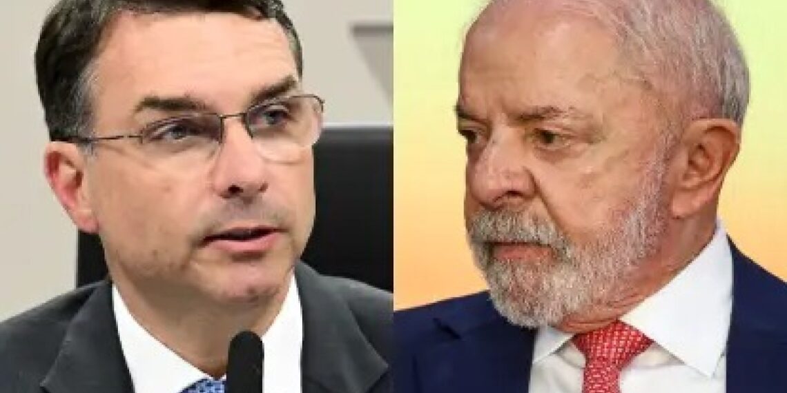 Flávio Bolsonaro apresenta notícia-crime ao STF contra Lula
