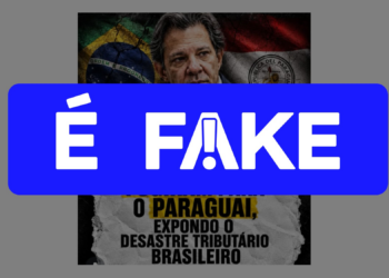 É #FAKE que 232 empresas 'fugiram' do Brasil para o Paraguai durante gestão de Haddad no Ministério da Fazenda