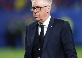 Ancelotti vê melhora do Brasil e espera ter Neymar contra a Escócia