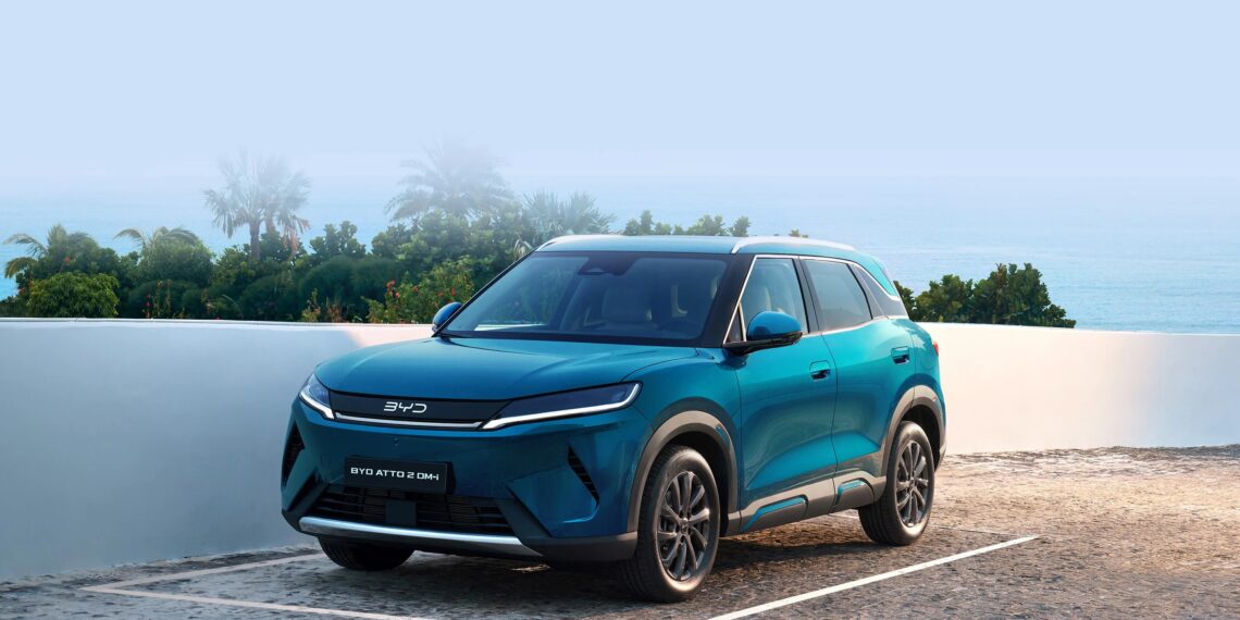 BYD Atto 2 DM-i é primeiro híbrido plug-in flex da marca no Brasil, veja detalhes