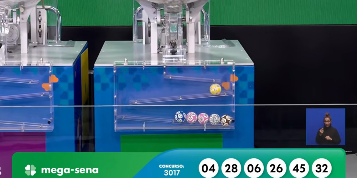 Mega-Sena, concurso 3017: confira os números sorteados