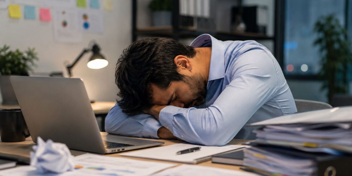 esgotamento mental atinge 72% dos trabalhadores no país