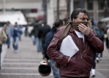 Inmet prevê chuvas e queda de temperatura para esta segunda-feira