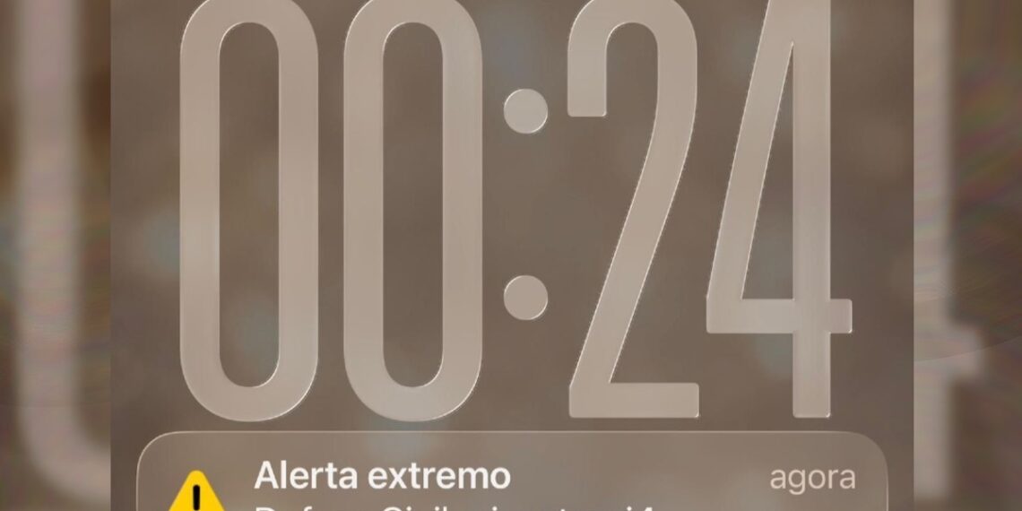 Alerta extremo falso da Defesa Civil: o que se sabe sobre o caso