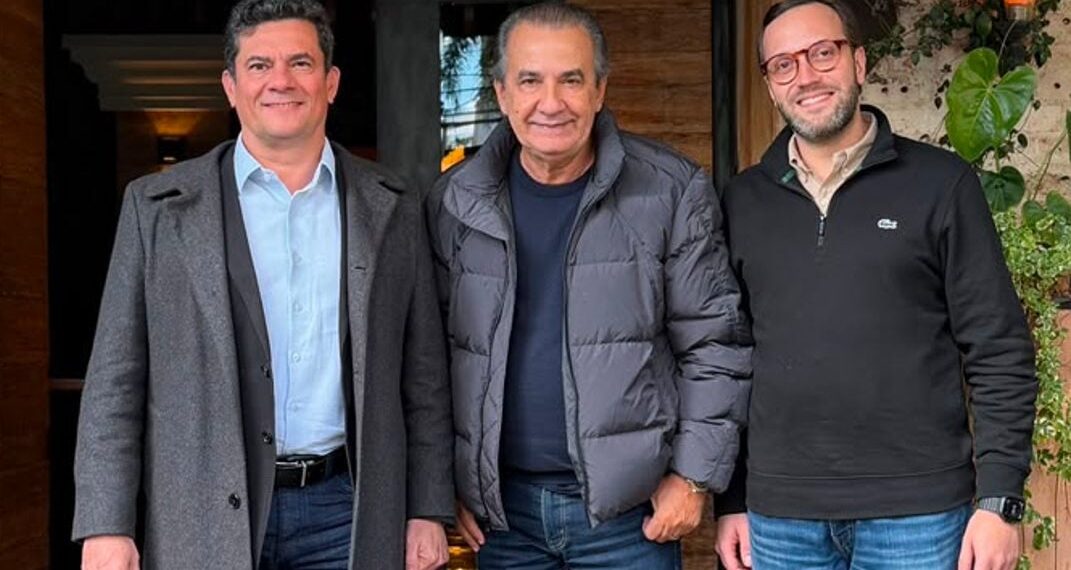 Moro, Malafaia e Filipe Barros se reúnem em Curitiba