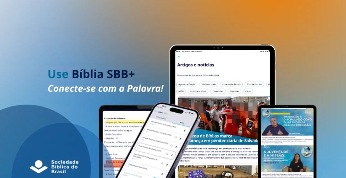 SBB lança app com plano de apoio ao estudo das Escrituras