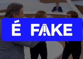 É #FAKE que Renata Lo Prete e Haddad brigaram em programa de TV; post usa IA e impulsiona site de investimento de alto risco