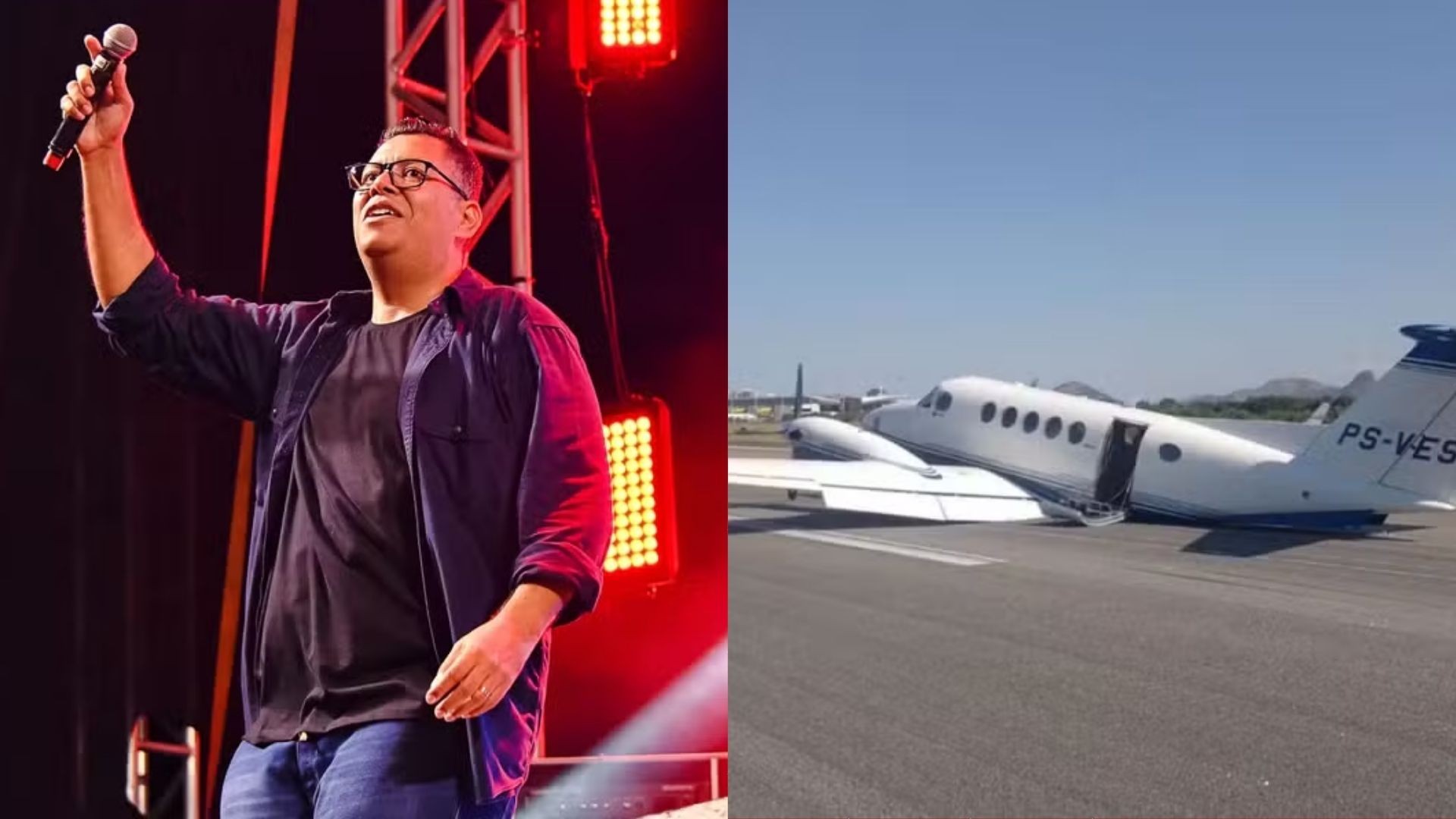Anderson Freire fala sobre pouso de emergência: “Livramento”