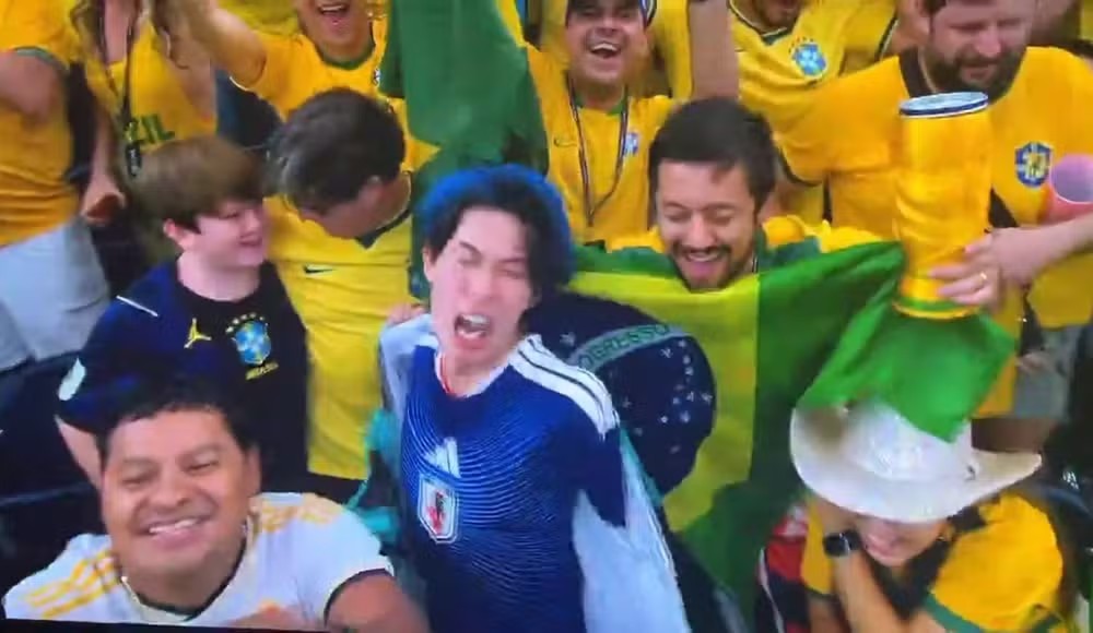 Torcedor japonês tem ataque de raiva após derrota e gera memes; beja
