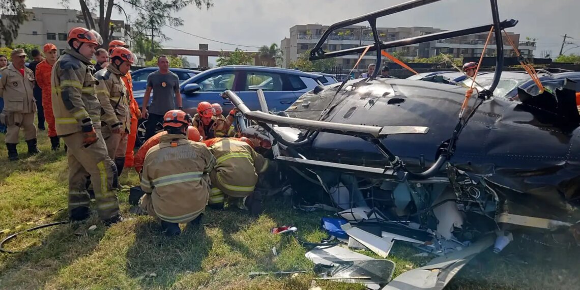 Anac investiga se helicóptero que colidiu fazia transporte clandestino