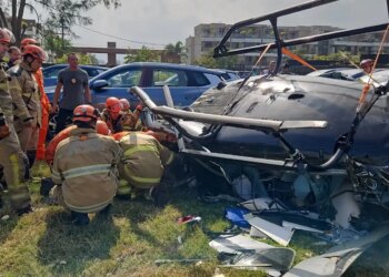 Anac investiga se helicóptero que colidiu fazia transporte clandestino