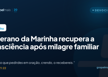 Veterano da Marinha recupera a consciência após milagre familiar