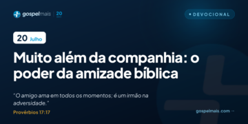Muito além da companhia: o poder da amizade bíblica