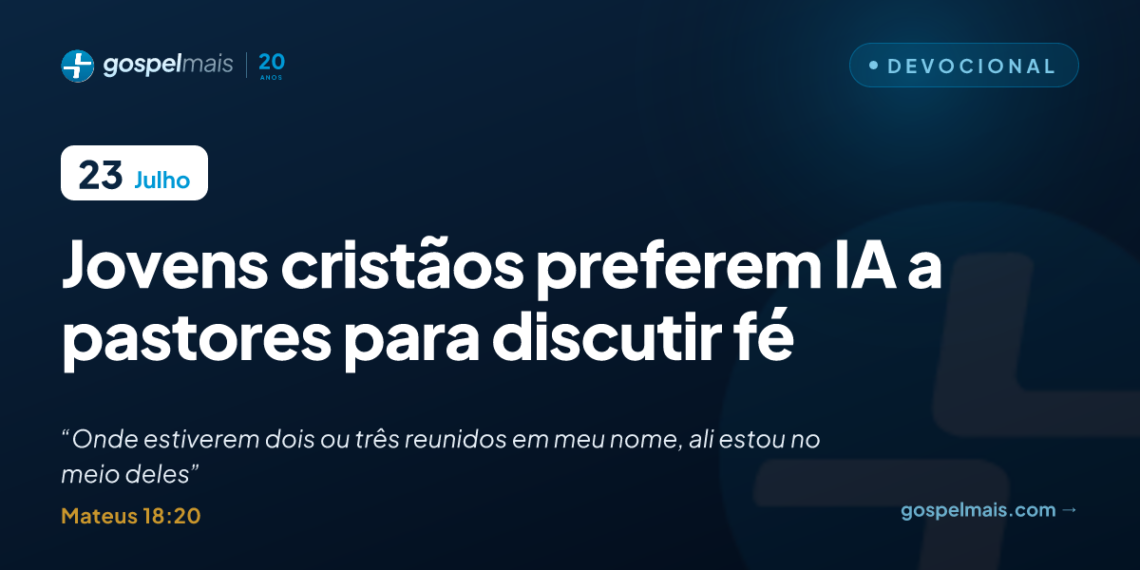 Jovens cristãos preferem IA a pastores para discutir fé