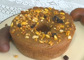 Receita Nosso Campo: aprenda a fazer um bolo de jatobá sem glúten e sem lactose