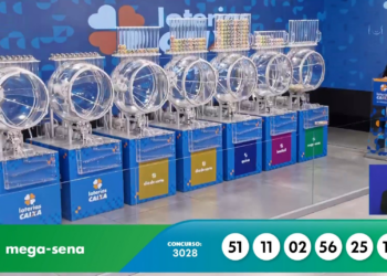 Mega-Sena, concurso 3028: confira os números sorteados