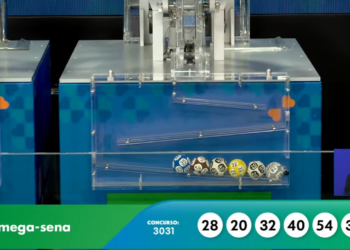 Mega-Sena, concurso 3031: confira os números sorteados