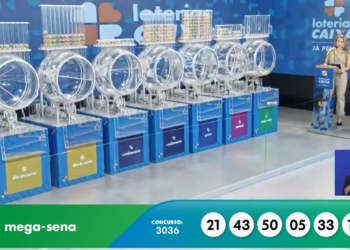 Mega-Sena, concurso 3036: confira os números sorteados