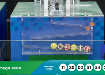Mega-Sena, concurso 3037: confira os números sorteados