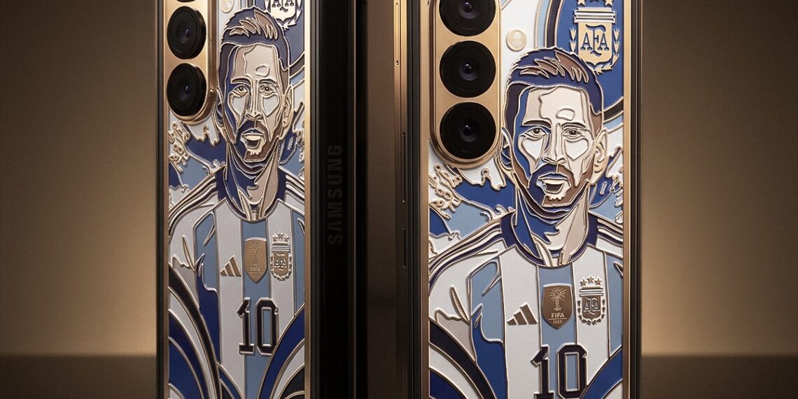 'Celular do Messi': empresa lança modelo personalizado por mais de R$ 60 mil